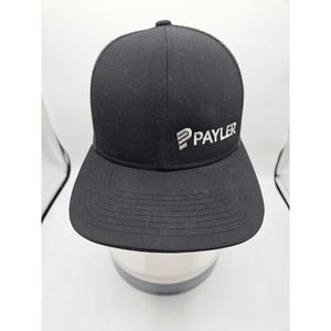 Pacific Headwear‎ 104C Trucjer Cap Gray Black Payler Mesh Back Snap Back